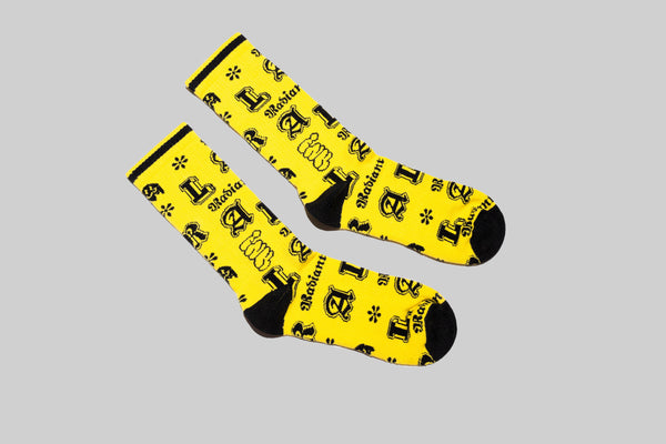 BLACK & YELLOW SOCKS