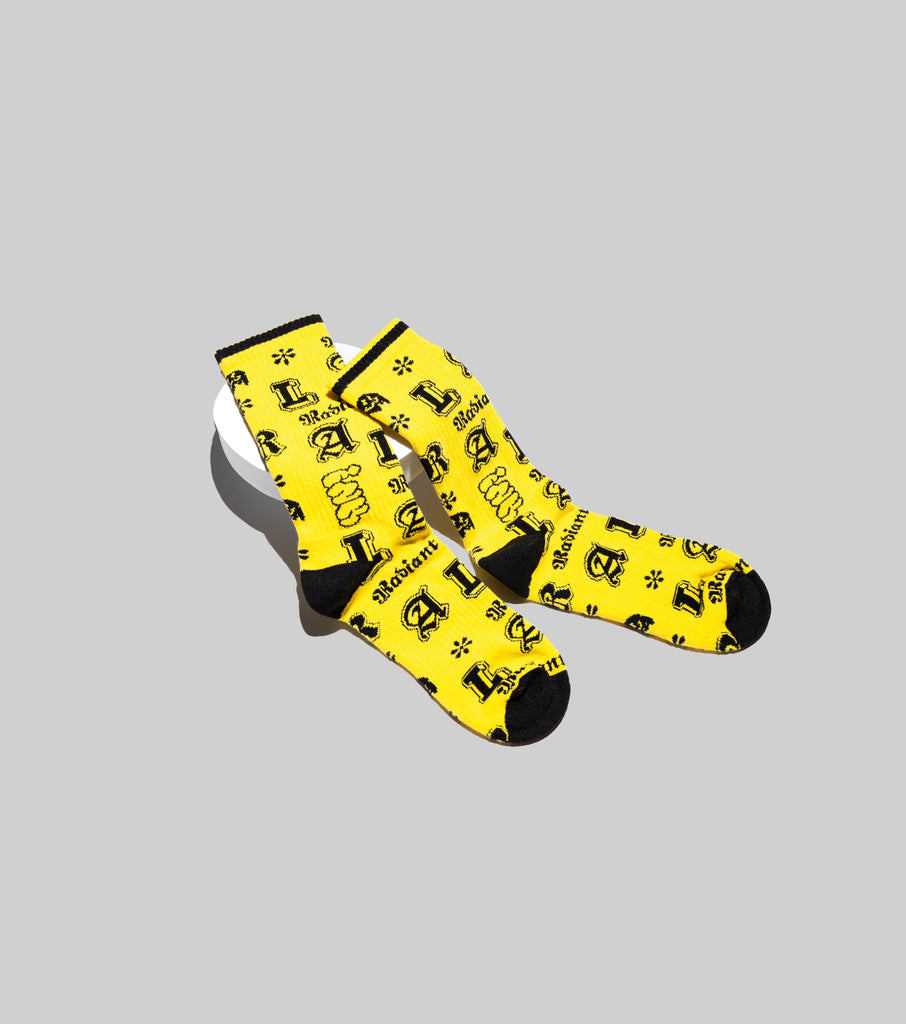 BLACK & YELLOW SOCKS