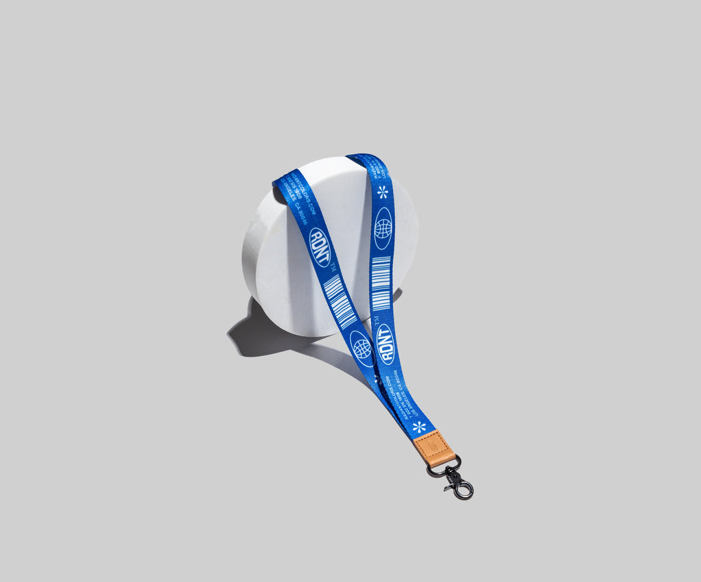 ABSOLUTE BLUE LANYARD