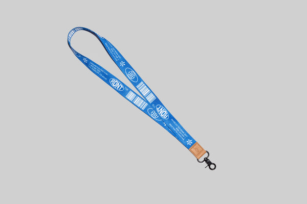 ABSOLUTE BLUE LANYARD