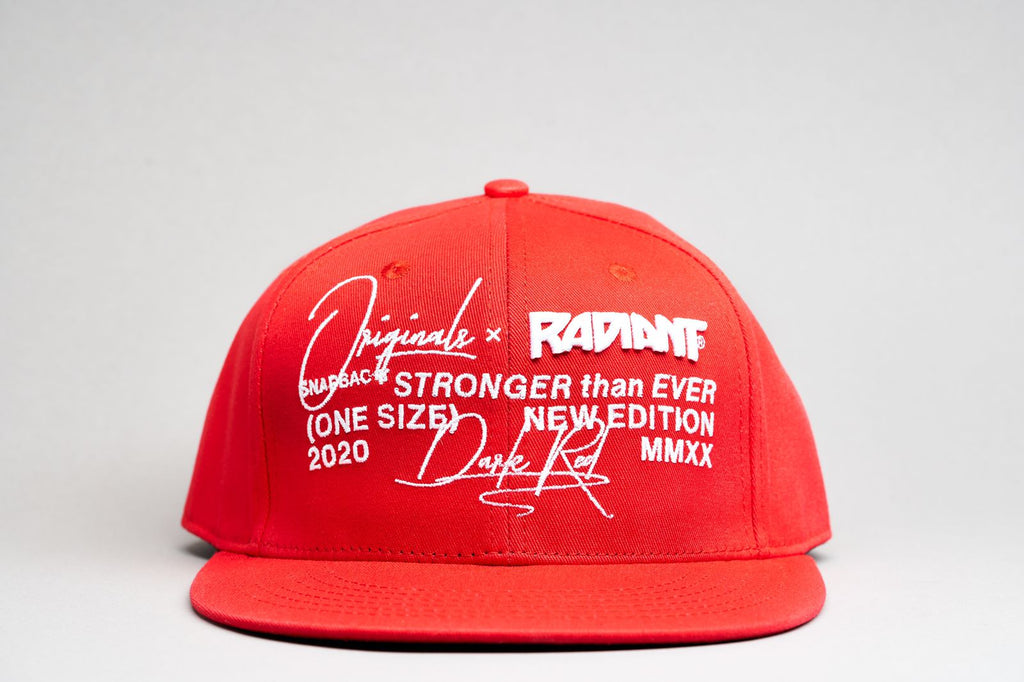 RED INTENSE SNAPBACK