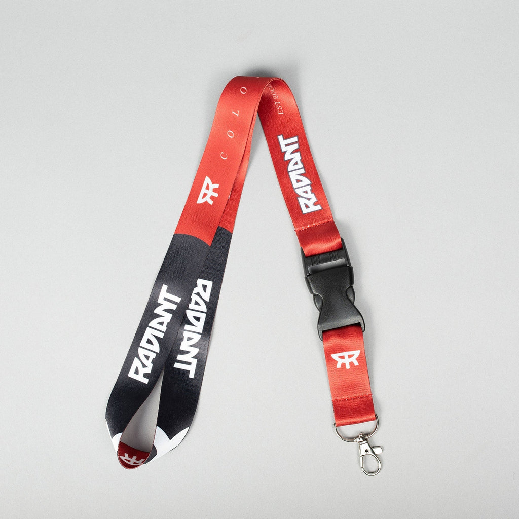 RADIANT RED LANYARD