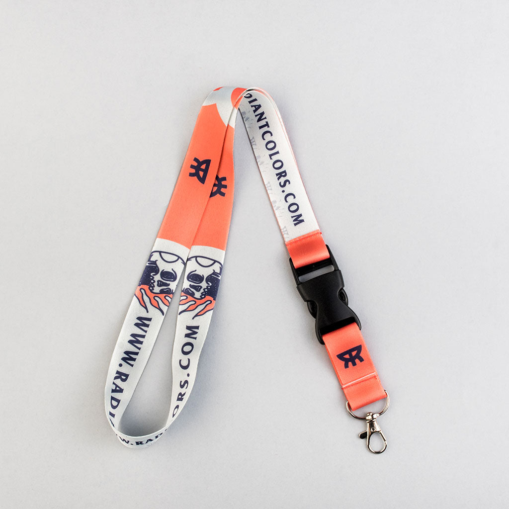 RADIANT SALMON LANYARD