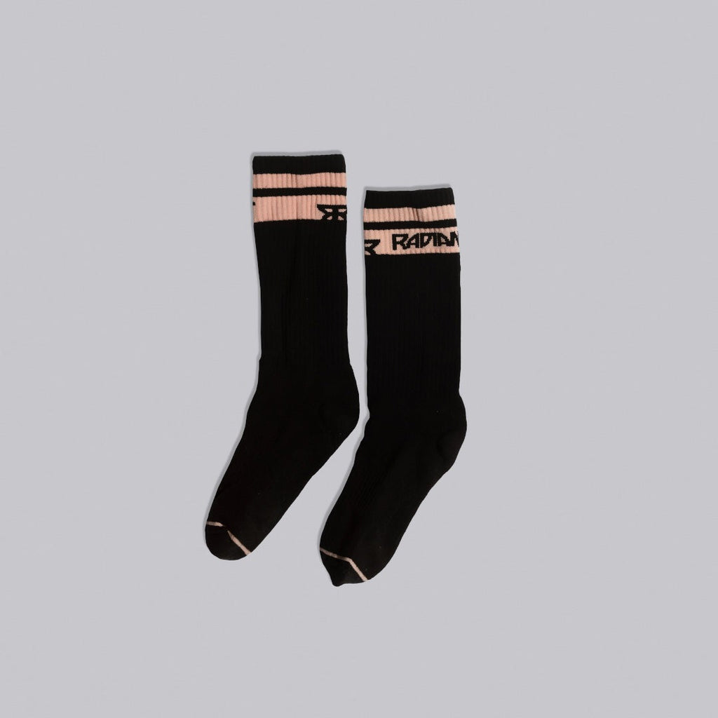 Black & Pink Sock