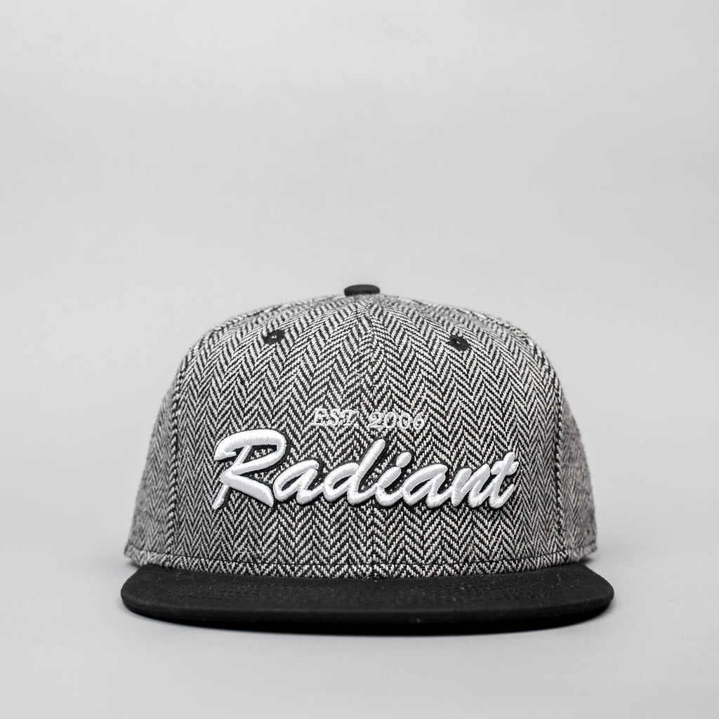GRAY TWEED SNAPBACK